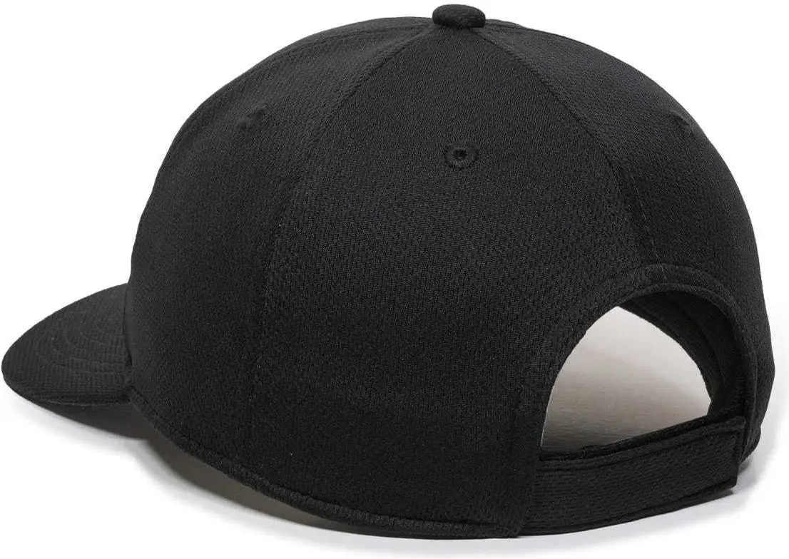 OC Sports MIN-350 MiLB Replica Polyester Baseball Cap - Bradenton Marauders Black