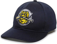OC Sports MIN 350 MiLB Replica Polyester Baseball Cap Charleston Riverdogs Navy