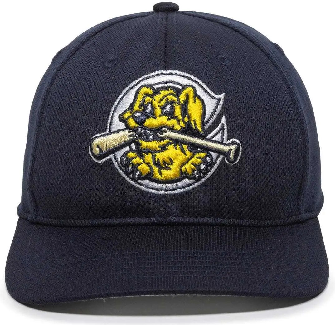 OC Sports MIN-350 MiLB Replica Polyester Baseball Cap - Charleston Riverdogs Navy