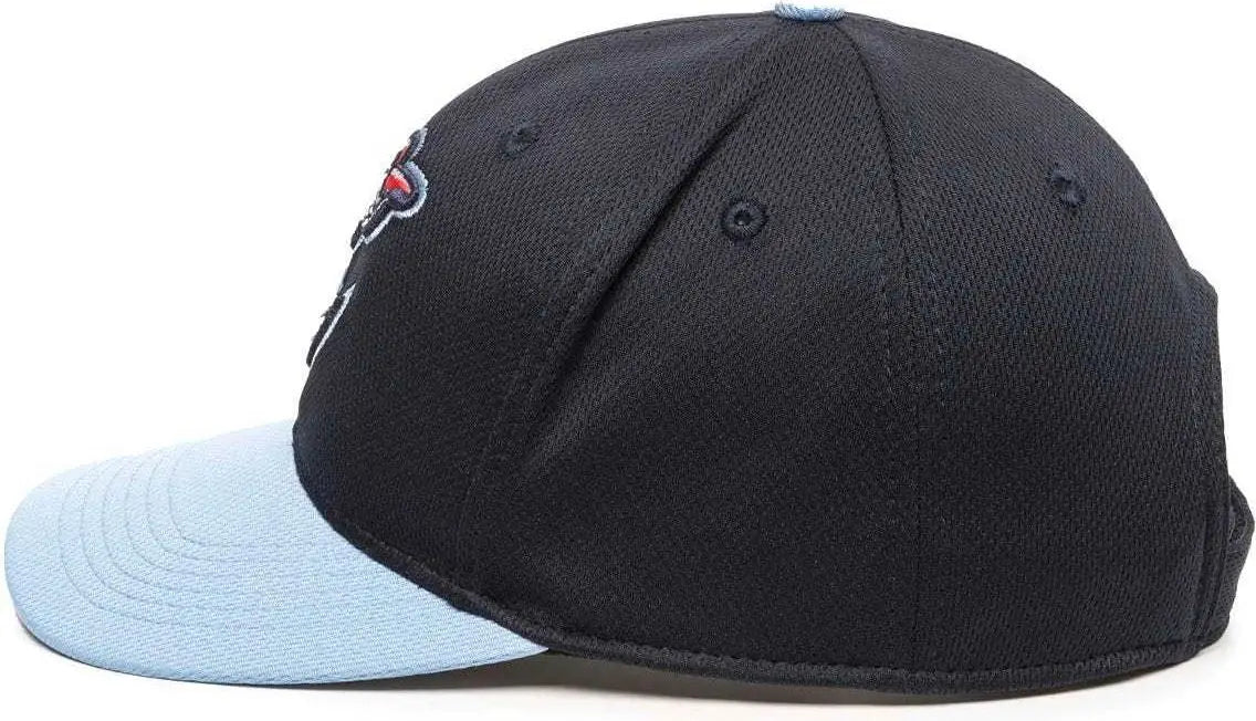 OC Sports MIN-350 MiLB Replica Polyester Baseball Cap - Corpus Christi Hooks