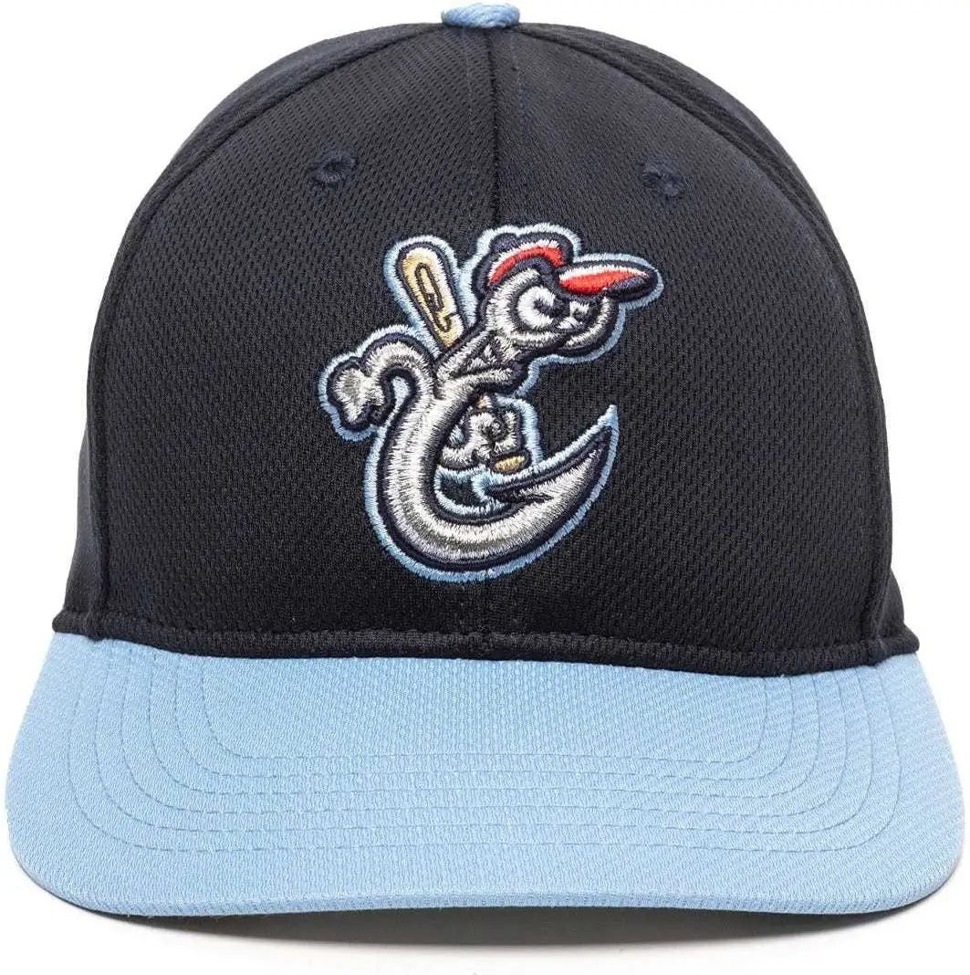 OC Sports MIN-350 MiLB Replica Polyester Baseball Cap - Corpus Christi Hooks