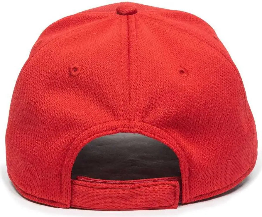 OC Sports MIN-350 MiLB Replica Polyester Baseball Cap - Fresno-Grizzlies Red