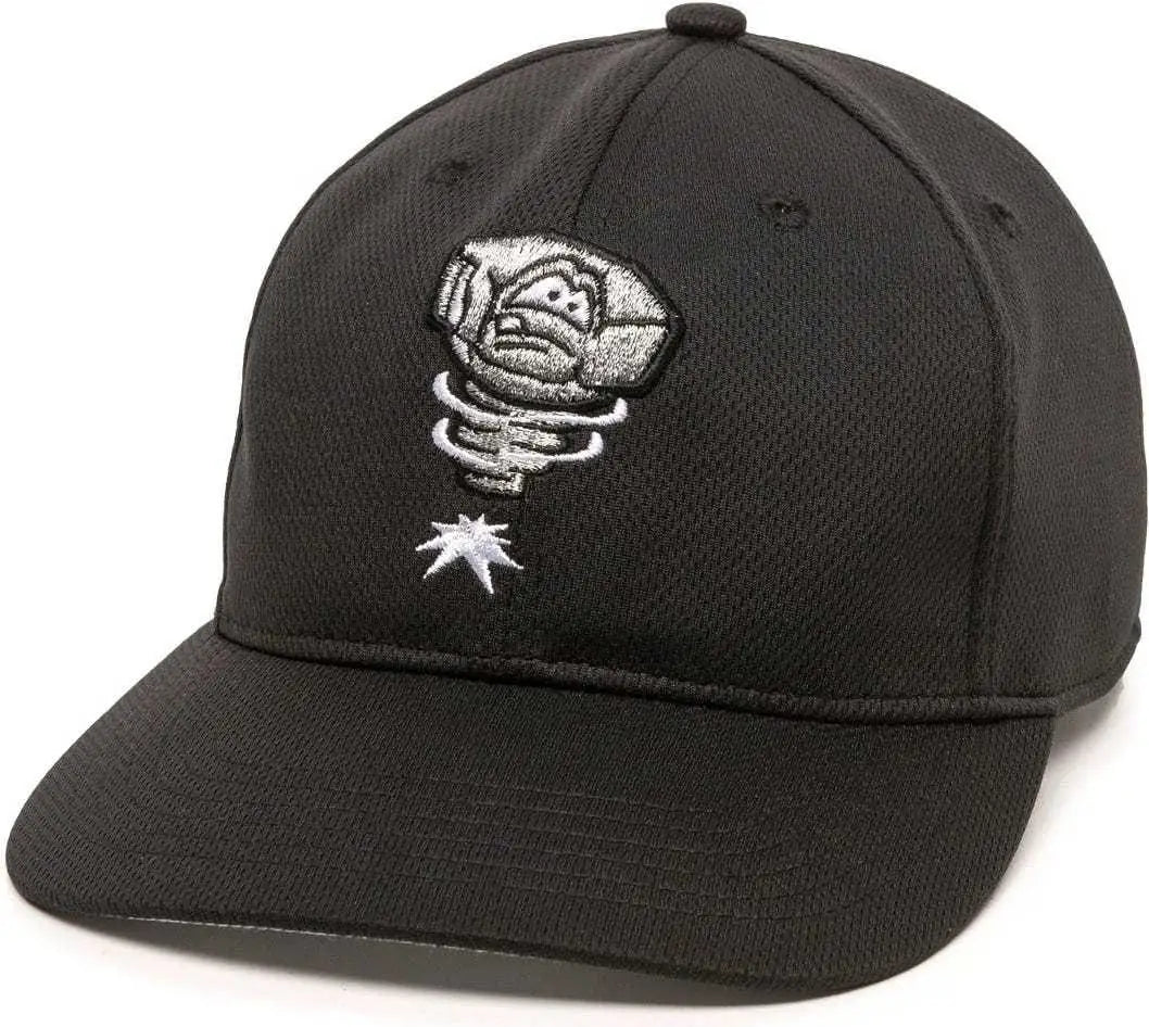 OC Sports MIN-350 MiLB Replica Polyester Baseball Cap - Lansing Lugnuts