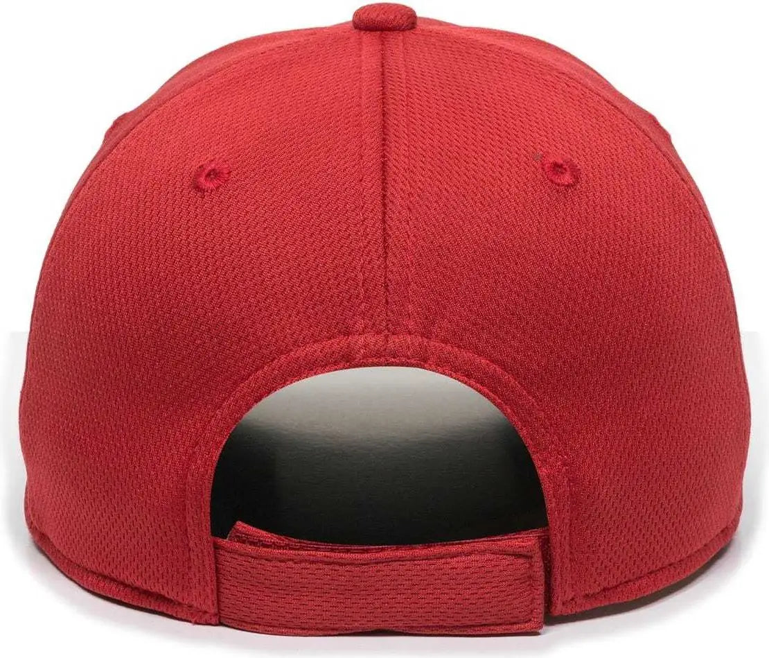 OC Sports MIN-350 MiLB Replica Polyester Baseball Cap - Louisville Bats Red Navy