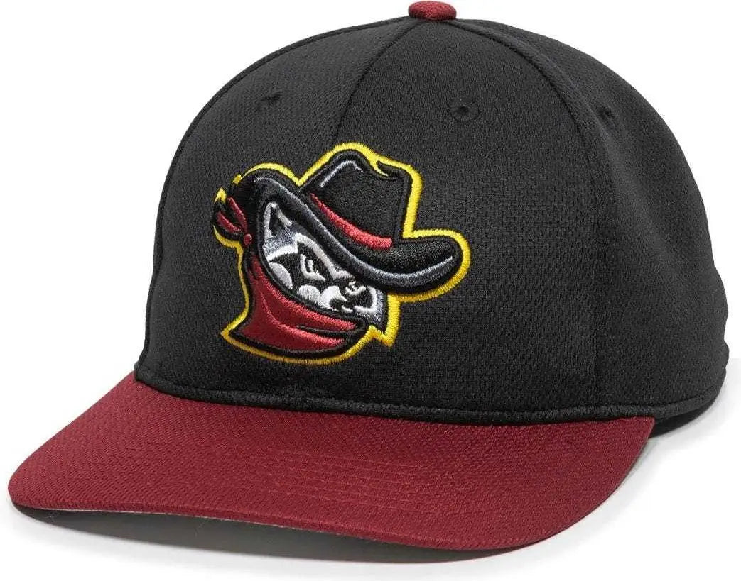OC Sports MIN-350 MiLB Replica Polyester Baseball Cap - Quad Cities River Bandits