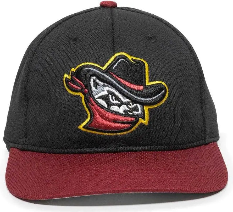 OC Sports MIN-350 MiLB Replica Polyester Baseball Cap - Quad Cities River Bandits