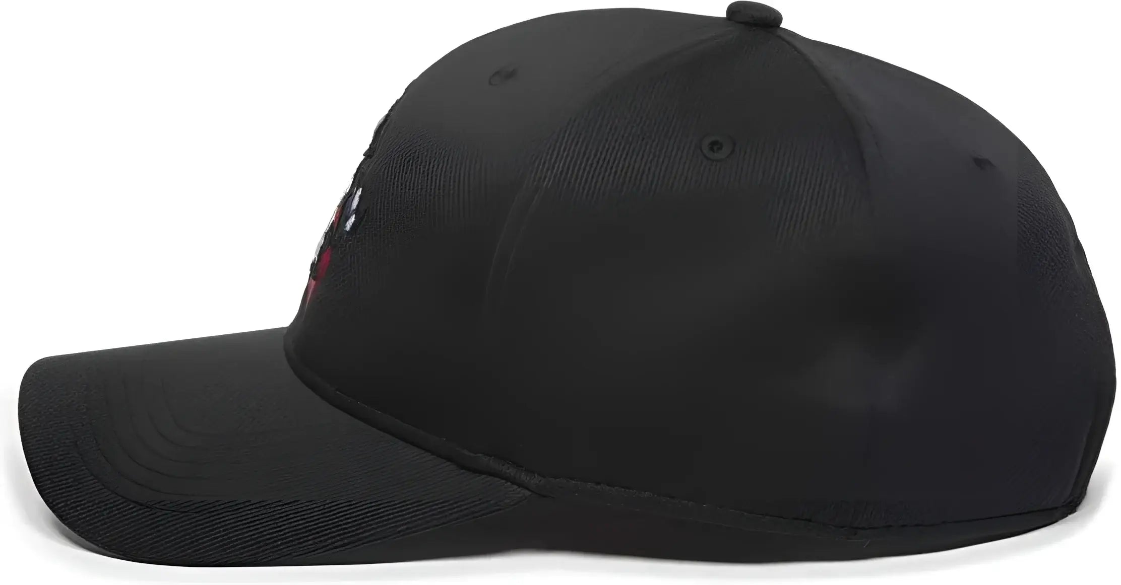 OC Sports MIN-350 MiLB Replica Polyester Baseball Cap - Rocket City Trash Pandas Black 2RCTP