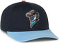OC Sports MIN-350 MiLB Replica Polyester Baseball Cap - Sugar Land Space Cowboys - Navy Columbia Blue / 6 3/8’’ - 7’’