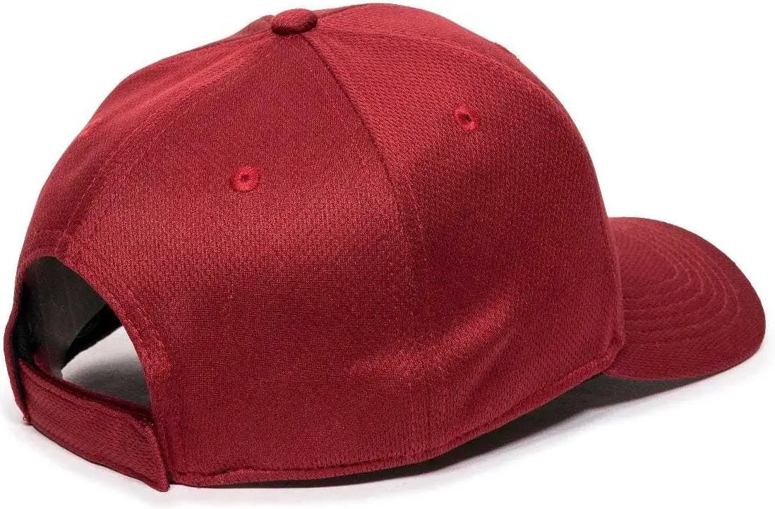 OC Sports MIN-350 MiLB Replica Polyester Baseball Cap - Wisconsin Timber Rattlers Cardinal