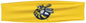 OC Sports MIN-353 MiLB Reversible Cooling Headband - Burlington Bees - Navy Gold / One Size Fits Most