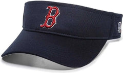 OC Sports MLB-185 Traditional Visor - Boston Red Sox - Navy / One Size Fits Most