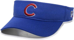 OC Sports MLB-185 Traditional Visor - Chicago Cubs - Royal / One Size Fits Most