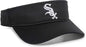 OC Sports MLB-185 Traditional Visor - Chicago White Sox - Black / One Size Fits Most