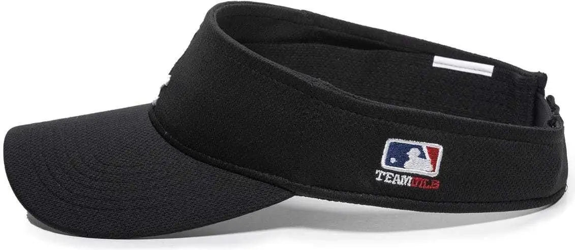 OC Sports MLB-185 Traditional Visor - Chicago White Sox - Black / One Size Fits Most