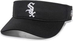 OC Sports MLB-185 Traditional Visor - Chicago White Sox - Black / One Size Fits Most