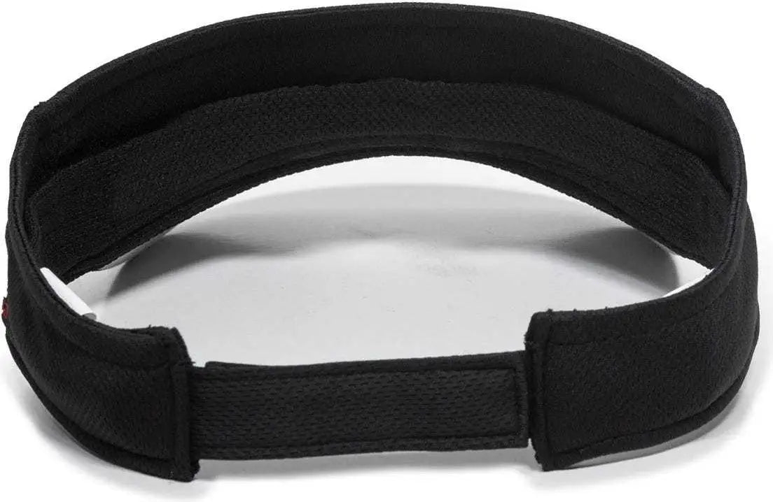 OC Sports MLB-185 Traditional Visor - Colorado Rockies - Black / One Size Fits Most