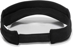 OC Sports MLB-185 Traditional Visor - Colorado Rockies - Black / One Size Fits Most