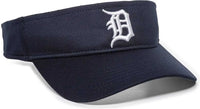 OC Sports MLB-185 Traditional Visor - Detroit Tigers - Navy / One Size Fits Most
