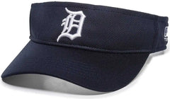 OC Sports MLB-185 Traditional Visor - Detroit Tigers - Navy / One Size Fits Most