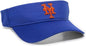 OC Sports MLB-185 Traditional Visor - New York Mets - Royal / One Size Fits Most