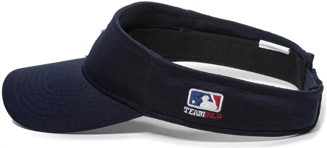 OC Sports MLB-185 Traditional Visor - New York Yankees - Navy / One Size Fits Most