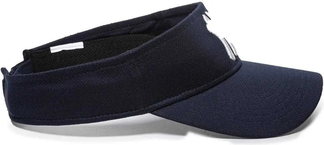 OC Sports MLB-185 Traditional Visor - New York Yankees - Navy / One Size Fits Most