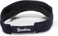 OC Sports MLB-185 Traditional Visor - New York Yankees - Navy / One Size Fits Most