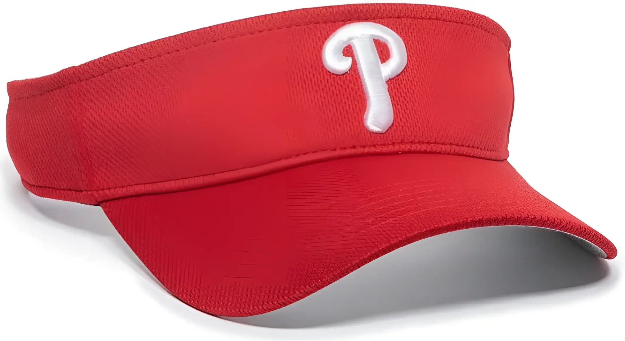 OC Sports MLB-185 Traditional Visor - Philadelphia Phillies - Red / One Size Fits Most