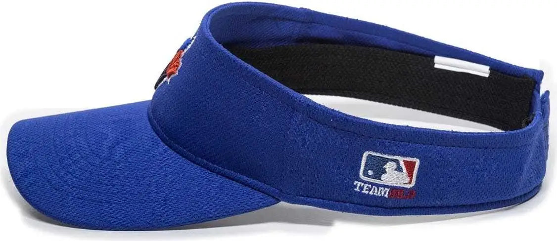 OC Sports MLB-185 Traditional Visor - Toronto Blue Jays - Royal / One Size Fits Most