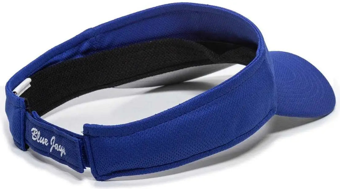 OC Sports MLB-185 Traditional Visor - Toronto Blue Jays - Royal / One Size Fits Most