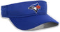 OC Sports MLB-185 Traditional Visor - Toronto Blue Jays - Royal / One Size Fits Most
