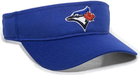 OC Sports MLB-185 Traditional Visor - Toronto Blue Jays - Royal / One Size Fits Most