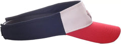 OC Sports MLB-185 Traditional Visor - Washington National - White Navy Red / One Size Fits Most