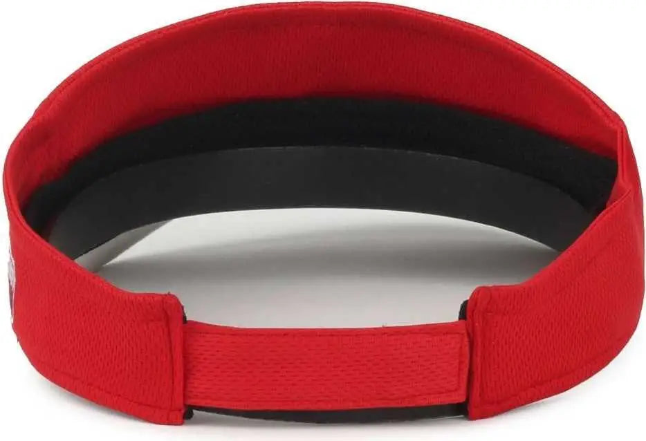 OC Sports MLB-185Traditional Visor - Arizona Diamondbacks - Red Black / 6 7/8’’ - 7 1/2’’