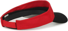 OC Sports MLB-185Traditional Visor - Arizona Diamondbacks - Red Black / 6 7/8’’ - 7 1/2’’