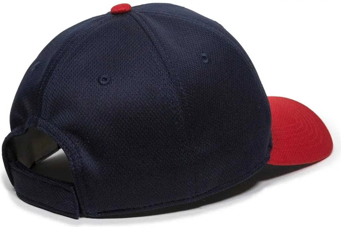 OC Sports MLB-350 MLB Polyester Baseball Adjustable Cap - Atlanta Braves Home