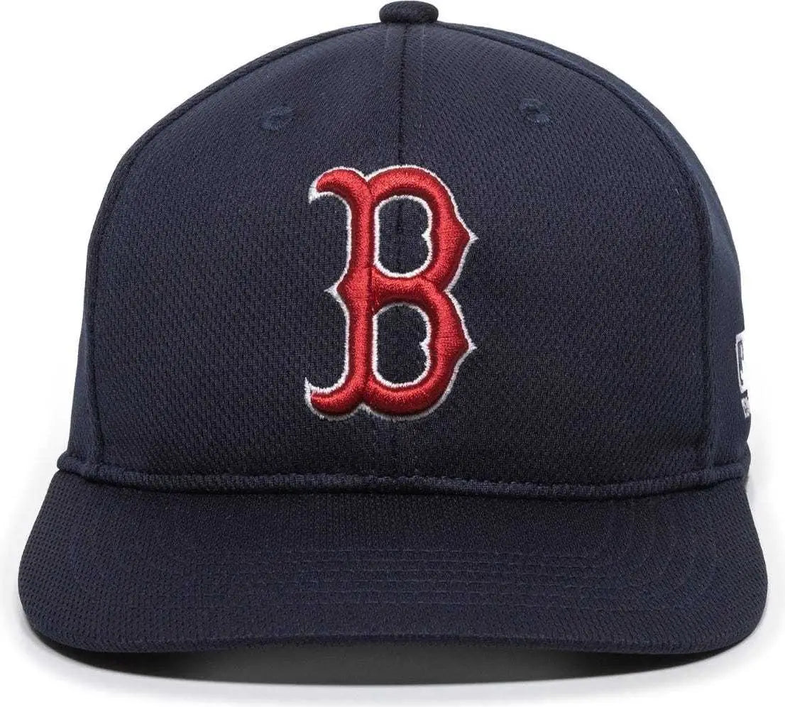 OC Sports MLB-350 MLB Polyester Baseball Adjustable Cap - Boston Red Sox Home & Road