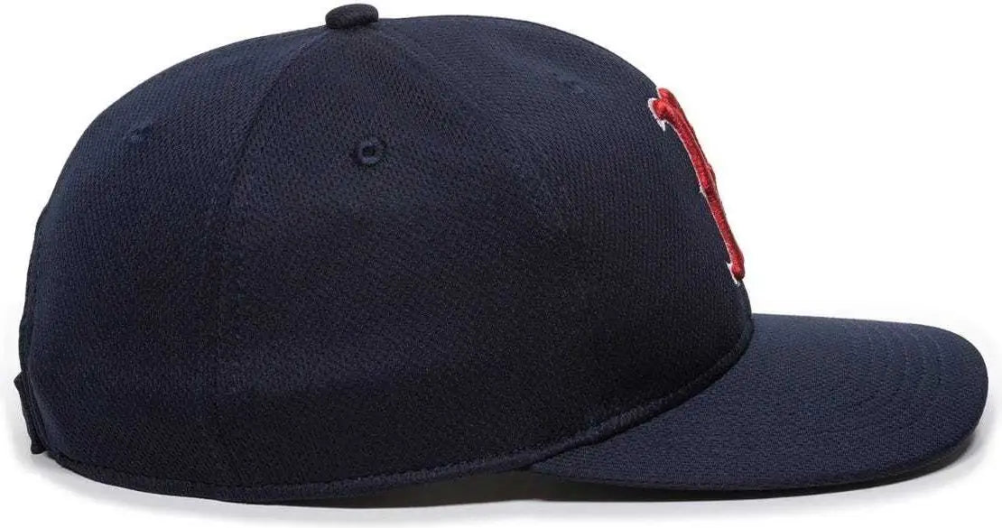 OC Sports MLB-350 MLB Polyester Baseball Adjustable Cap - Boston Red Sox Home & Road