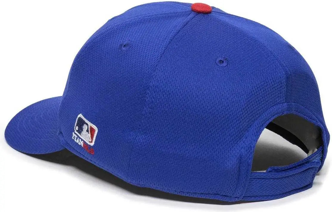 OC Sports MLB-350 MLB Polyester Baseball Adjustable Cap - Chicago Cubs Home & Road