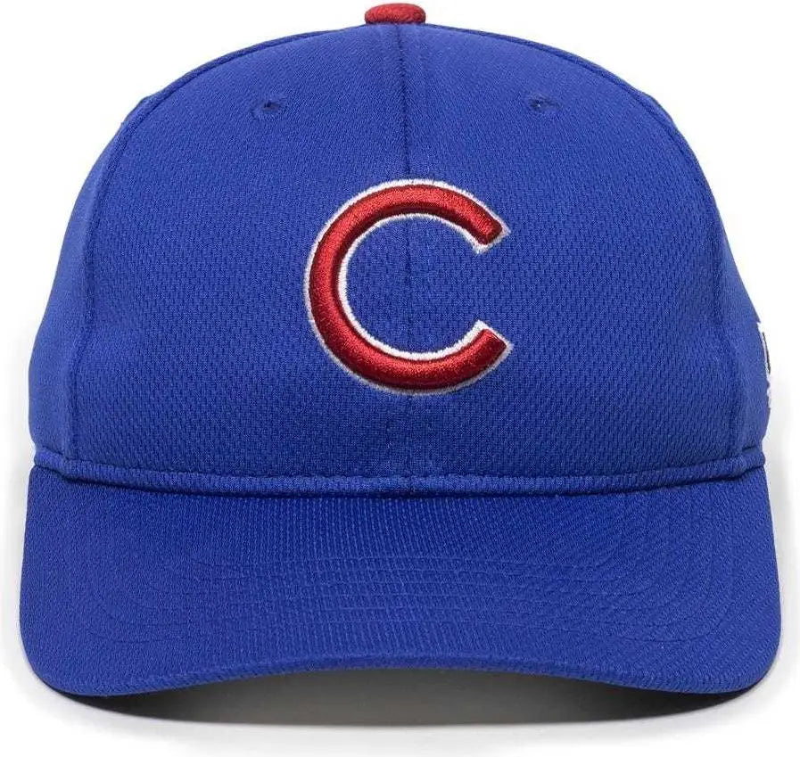 OC Sports MLB-350 MLB Polyester Baseball Adjustable Cap - Chicago Cubs Home & Road