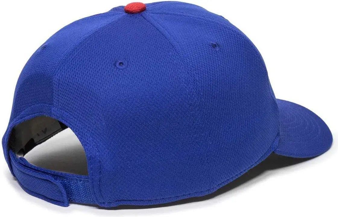 OC Sports MLB-350 MLB Polyester Baseball Adjustable Cap - Chicago Cubs Home & Road