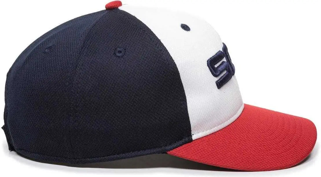 OC Sports MLB-350 MLB Polyester Baseball Adjustable Cap - Chicago White Sox Legacy