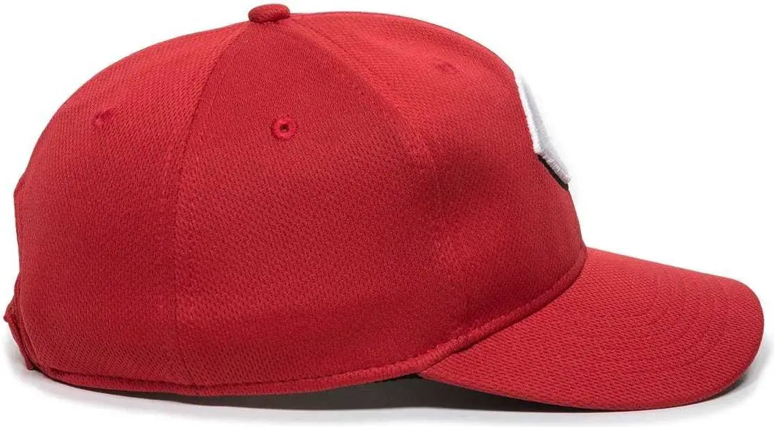 OC Sports MLB-350 MLB Polyester Baseball Adjustable Cap - Cincinnati Reds Home
