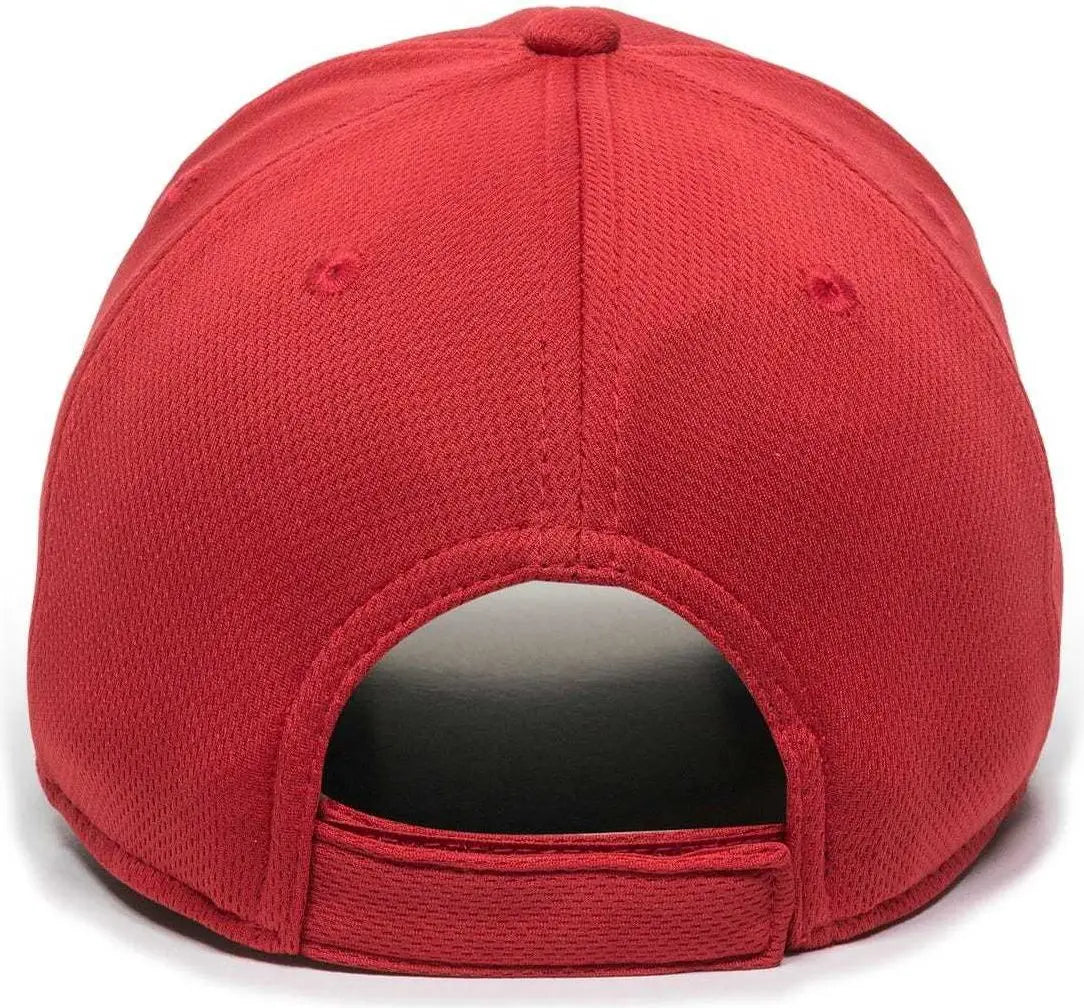 OC Sports MLB-350 MLB Polyester Baseball Adjustable Cap - Cincinnati Reds Home