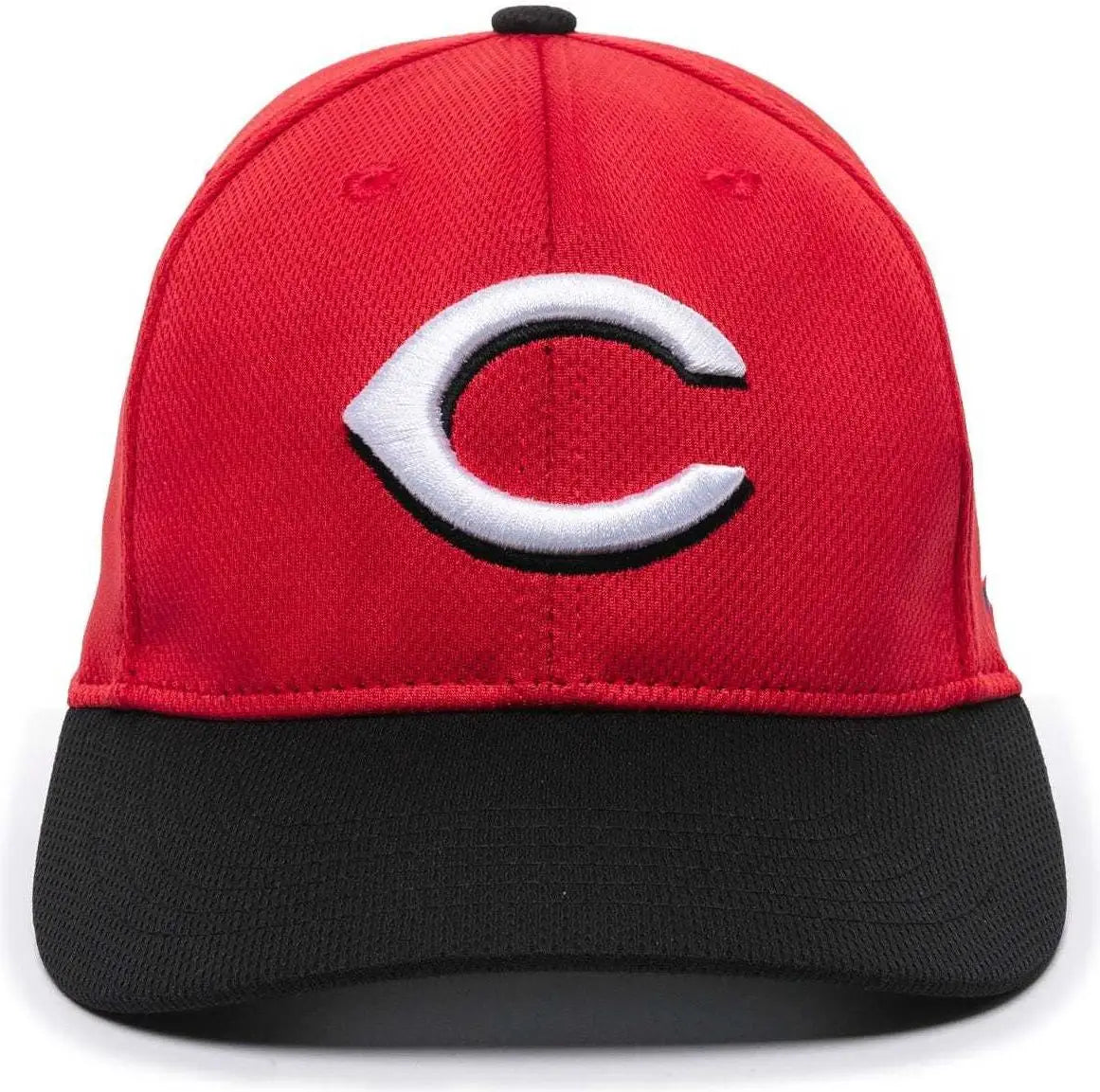 OC Sports MLB-350 MLB Polyester Baseball Adjustable Cap - Cincinnati Reds Road
