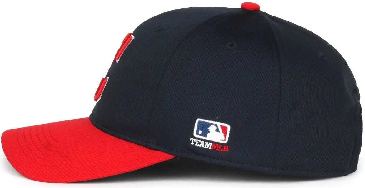 OC Sports MLB-350 MLB Polyester Baseball Adjustable Cap - Cleveland Guardians Home