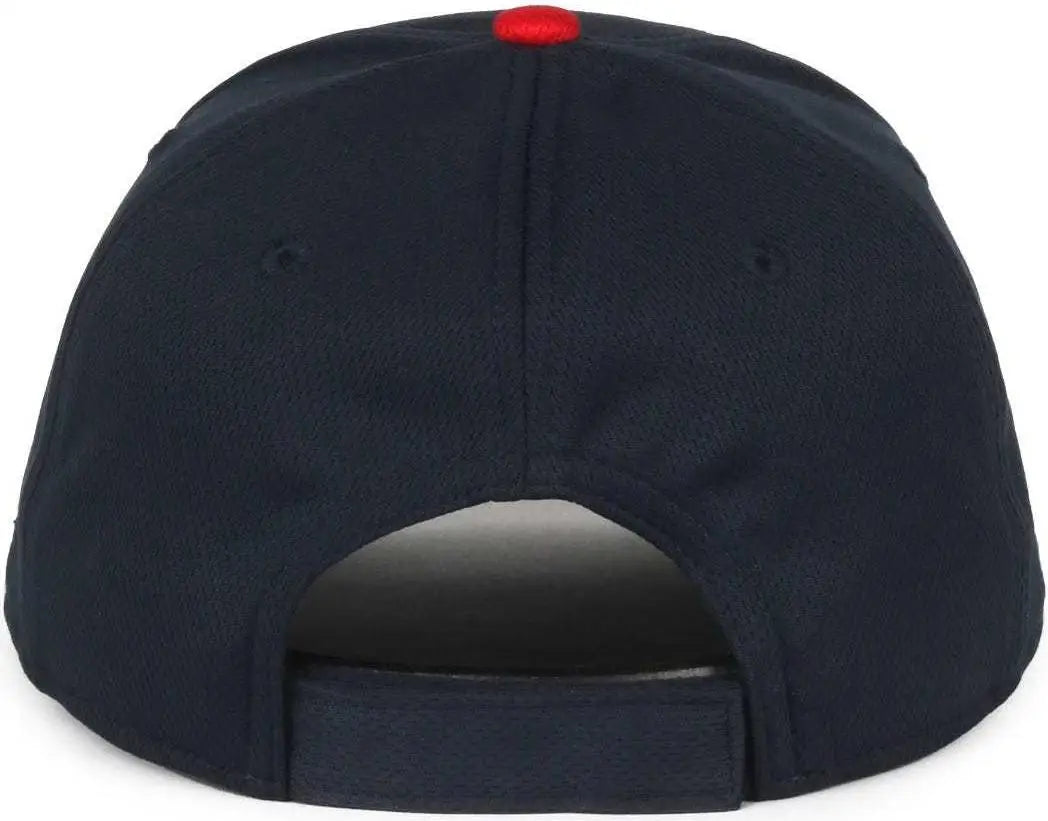 OC Sports MLB-350 MLB Polyester Baseball Adjustable Cap - Cleveland Guardians Home