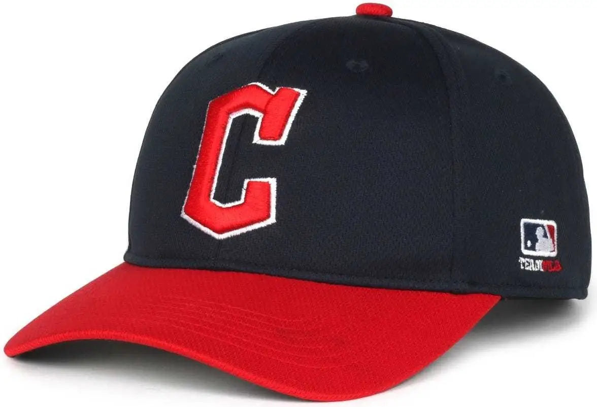 OC Sports MLB-350 MLB Polyester Baseball Adjustable Cap - Cleveland Guardians Home