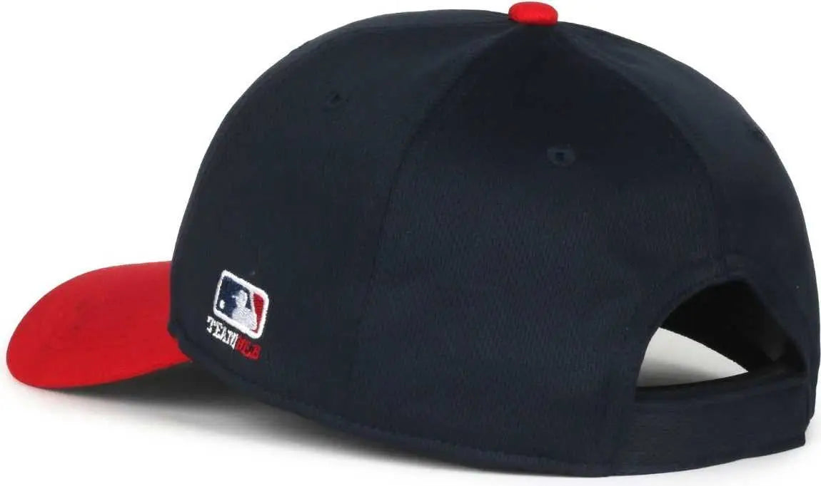 OC Sports MLB-350 MLB Polyester Baseball Adjustable Cap - Cleveland Guardians Home