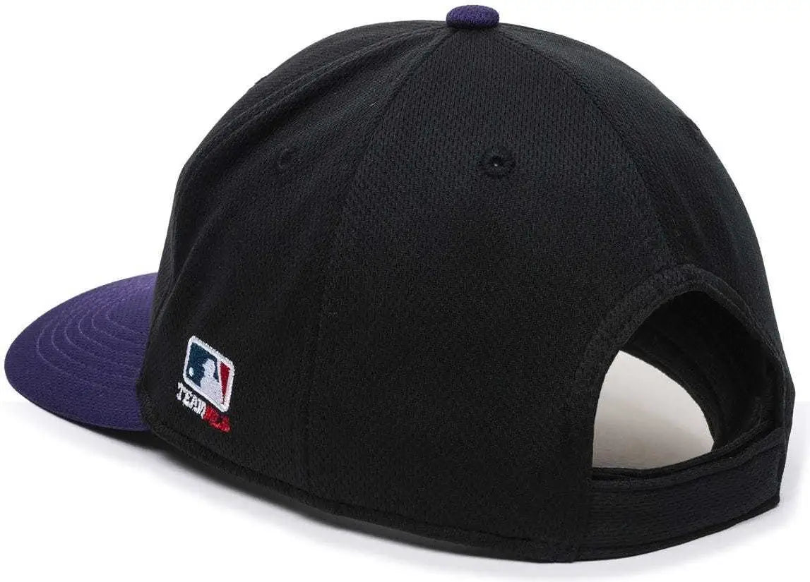 OC Sports MLB-350 MLB Polyester Baseball Adjustable Cap - Colorado Rockies Alternate